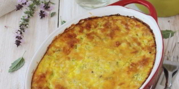 запеканка из кабачков с рисом