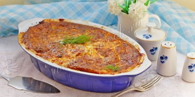 запеканка из кабачков с творогом