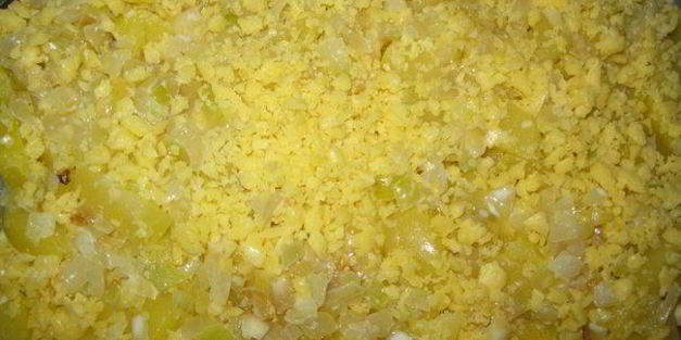 запеканка из картофеля, кабачка и с сыром