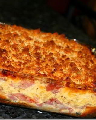 Запеканка из курицы и картошки