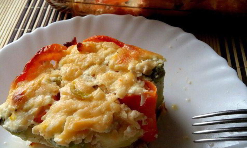 Рецепт запеканка из овощных роллов