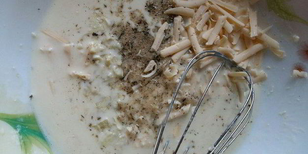 запеканка из овощных роллов