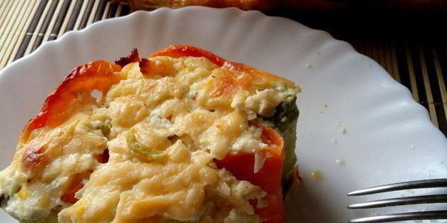 запеканка из овощных роллов