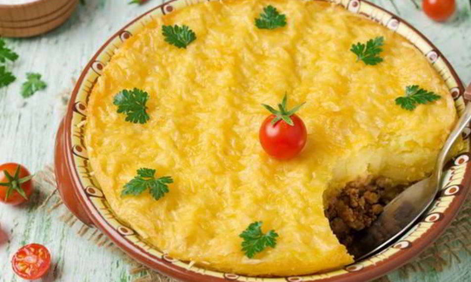 Рецепт запеканка из телятины со сладким картофелем