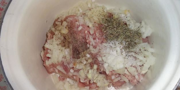 запеканка из тыквы с фаршем