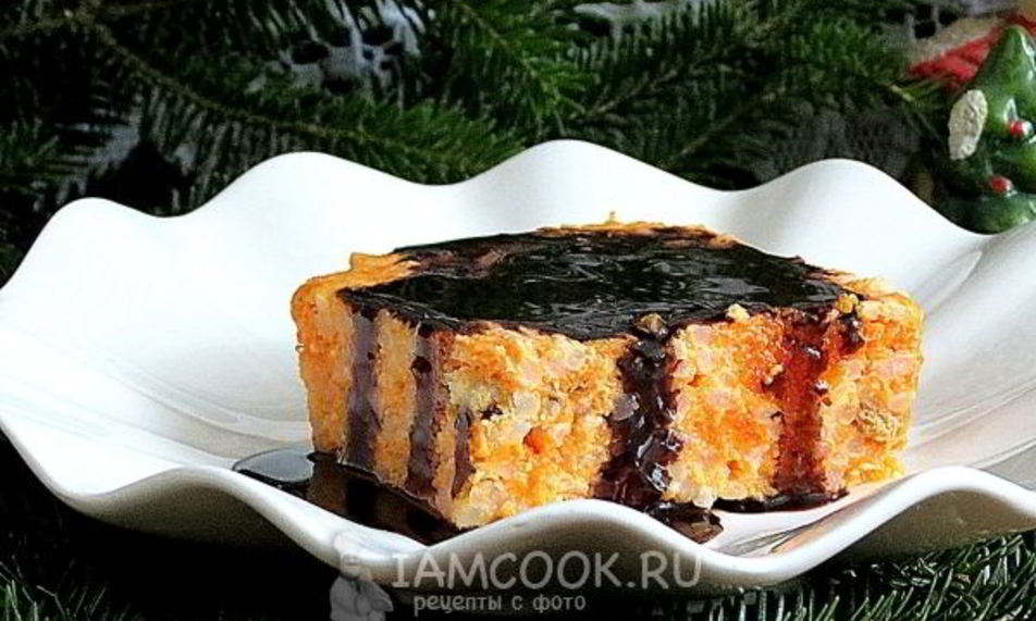 Рецепт запеканка из тыквы с рисом