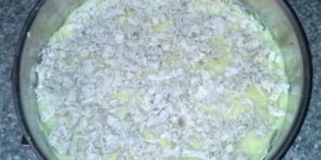 запеканка из вареного картофеля