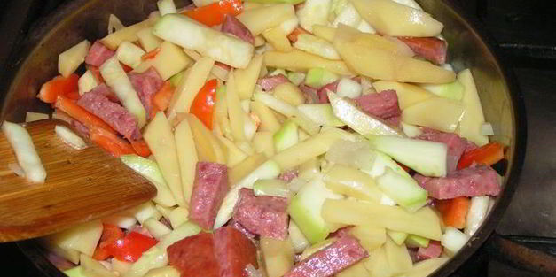 запеканка мозаика