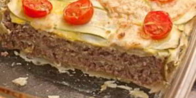 запеканка мясная с кабачками