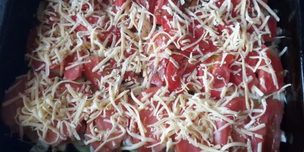 запеканка с кабачками