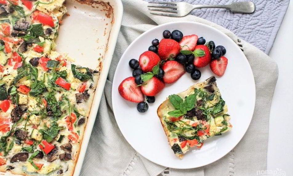 Рецепт запеканка с лососем