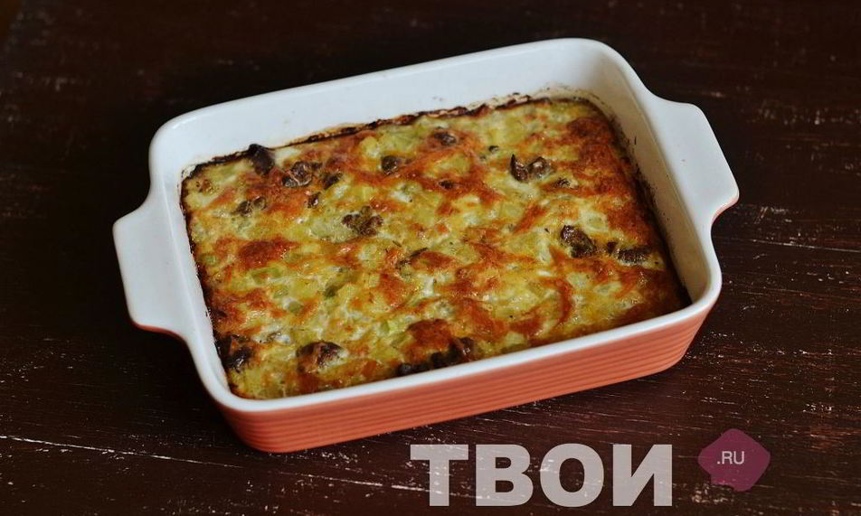 Рецепт запеканка с печенью