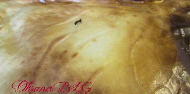 запеканка с персиками