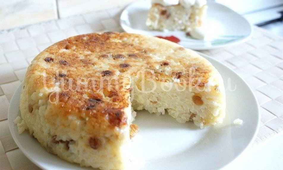 Рецепт запеканка с рисом и творогом в мультиварке