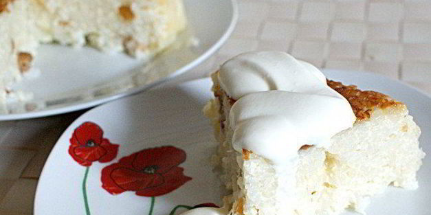 запеканка с рисом и творогом в мультиварке