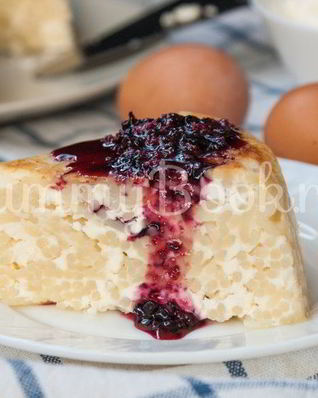 Запеканка с творогом и вермишелью в мультиварке