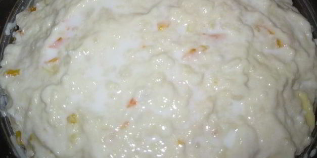 запеканка со свининой, овощами и сыром джюгас