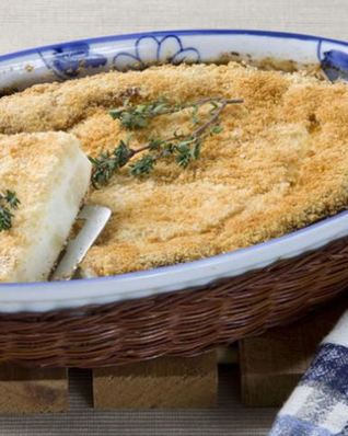 Запеканка творожная с цветной капустой