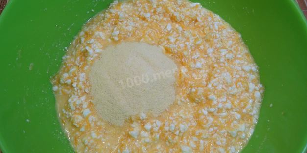 запеканка творожно тыквенная