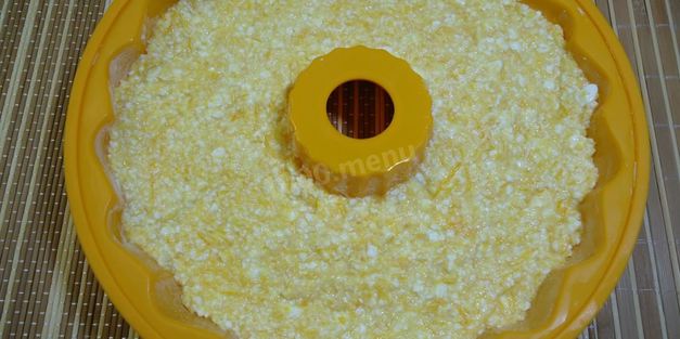 запеканка творожно тыквенная