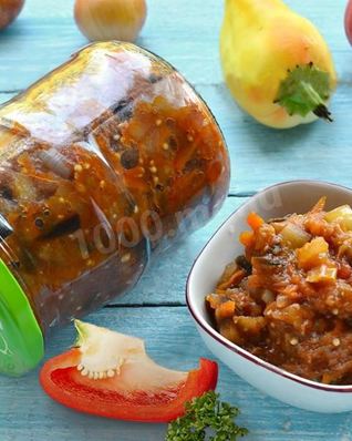 Баклажанная икра на зиму пальчики оближешь без уксуса