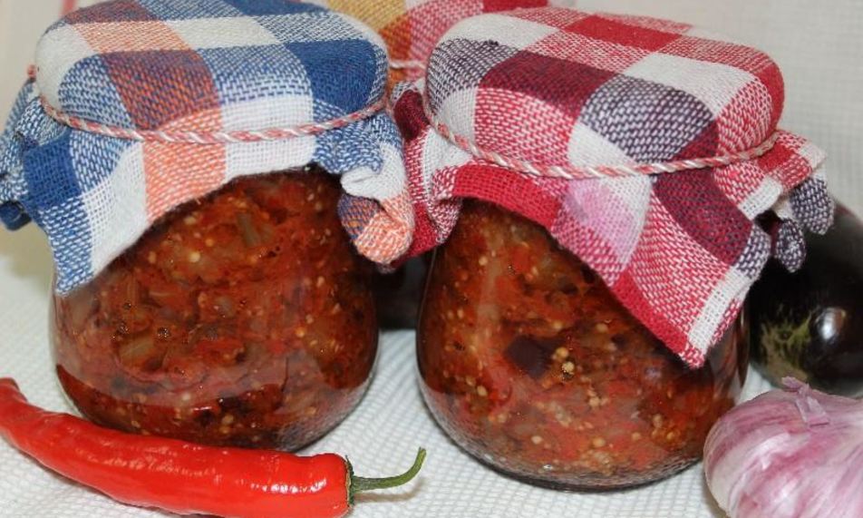Рецепт баклажаны по-грузински на зиму