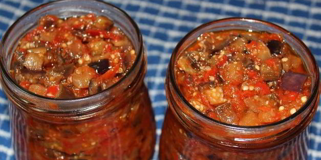 баклажаны по-грузински на зиму