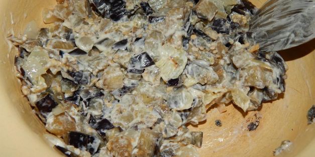 баклажаны с майонезом на зиму