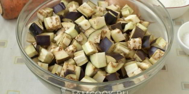 баклажаны с морковью на зиму