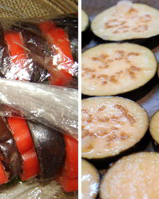 Баклажаны с помидорами на зиму