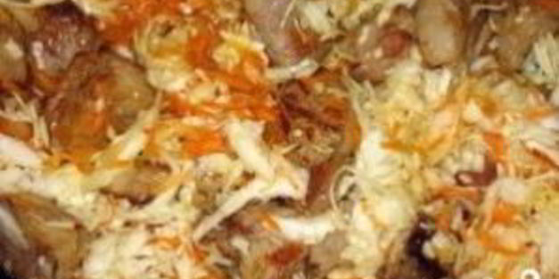 бигос из квашеной капусты