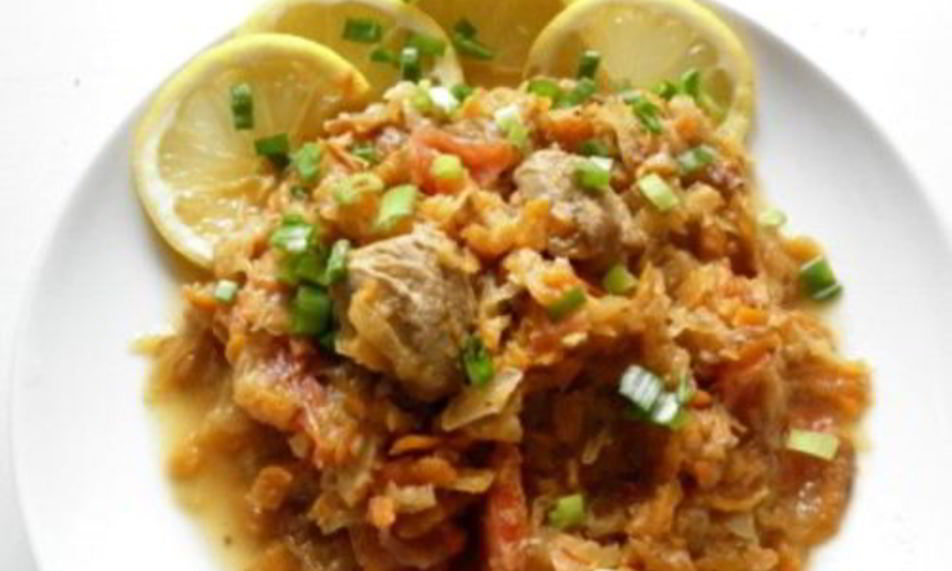 Рецепт бигус по-польски с мясом и квашеной капустой