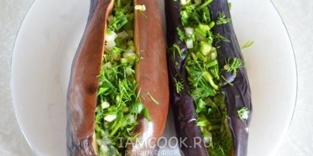 фаршированные баклажаны на зиму