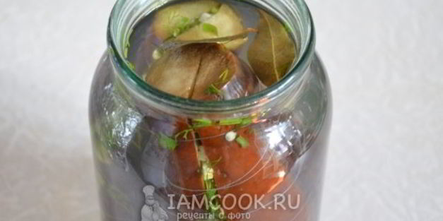 фаршированные баклажаны на зиму