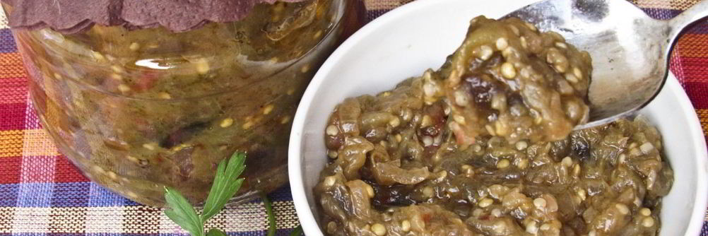 Икра из баклажанов на зиму