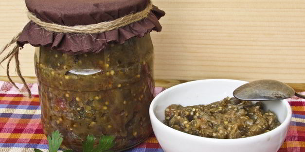 икра из баклажанов на зиму