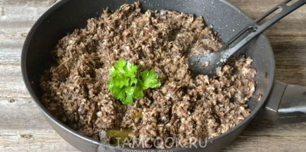 икра из опят с чесноком на зиму