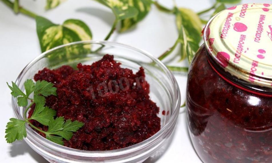 Рецепт икра из свеклы на зиму