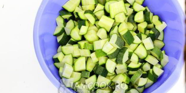 кабачки горячей консервации