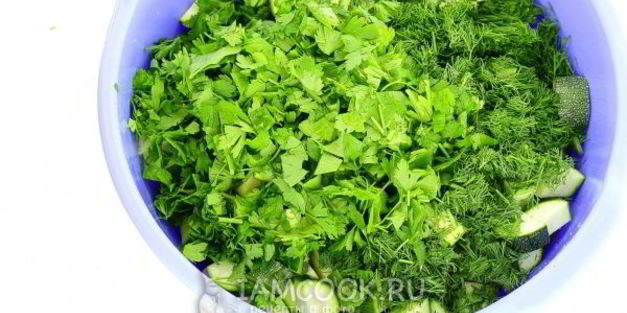 кабачки горячей консервации