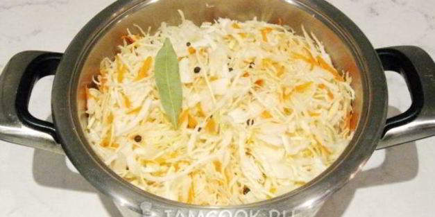 капуста квашеная с хреном и морковью