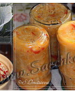 Капуста на зиму в банках