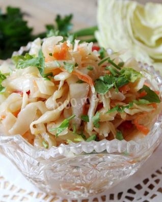 Капуста провансаль на зиму