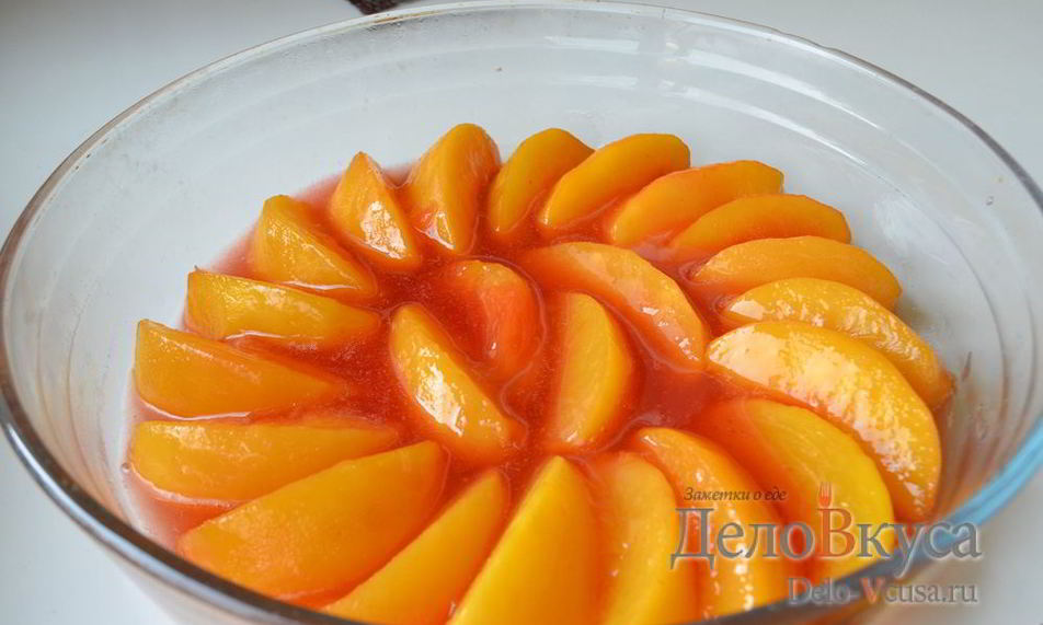 Рецепт карамелизированные персики для начинки