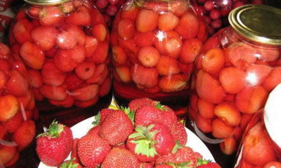 Рецепт клубника на зиму без стерилизации