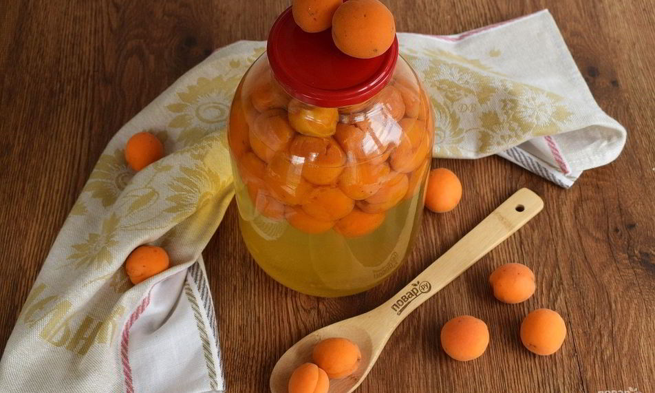 Рецепт компот из абрикосов