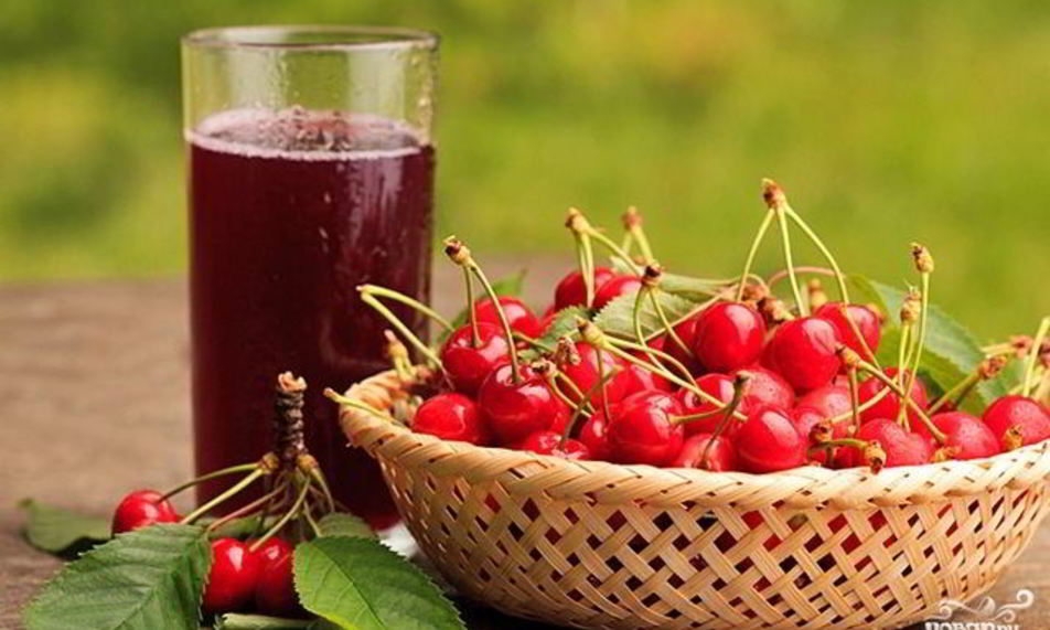 Рецепт компот из черешни на зиму