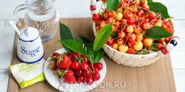 компот из черешни