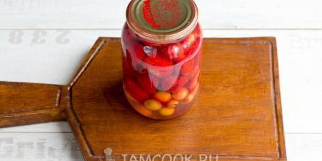 компот из черешни