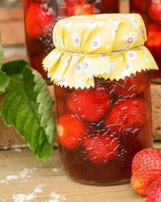 Компот из клубники